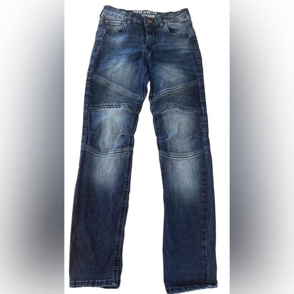 Other - Slim Blue Jeans with Distressed Details